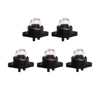 Zoegneer Lot de 5 ampoules de rechange pour carburateur pour tronçonneuse Poulan modèles 1900 1950 1975 2025 et plus d'ampoules de pompe à carburant en plastique pour un démarrage fluide du moteur et