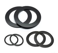 Zoegneer Lot de 6 joints toriques en caoutchouc noir et kit de joints pour valves à piston de piscine 10745 10262 10255 joints d'étanchéité de rechange pour raccords de 3,8 cm pour éviter les fuites