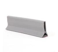 Zoegneer Love Models Barrière de douche en silicone pour salle de bain, 5 cm de hauteur, bande de blocage de l'eau étanche pour salle de bain (gris, 150 cm)