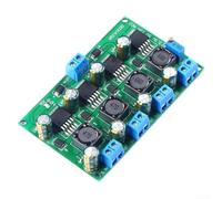 Zoegneer Module convertisseur abaisseur CC 50 W 3 A multi-canaux 33 V 5 V 12 V fixe et 2 V à 28 V réglable large plage d'entrée 45 V à 30 V Carte d'alimentation avec inverseur Cu