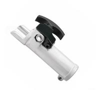 Zoegneer Pince de connexion d'arbre de 26 mm de longueur 130 mm de long en alliage d'aluminium pour diverses débroussailleuses, débroussailleuses, équipements de jardin, pièce de rechange