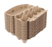 ZOFUN Lot de 20 boîtes à œufs cartons à œufs en carton,10 cartons boite oeuf avec couvercles pour 10 œufs chacun