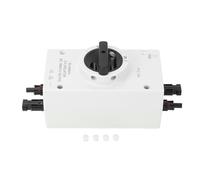 Zohisin Interrupteur d'isolateur CC 1000v Ip66 32a, Interrupteur de déconnexion pour système d'énergie Solaire photovoltaïque de Bateau de Camping-Car en Plein air (20A)
