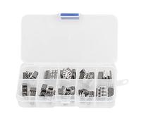 Zohisin Kit d'assortiment de Circuits intégrés, 85 pièces, 10 spécifications, puces de Circuit intégré avec boîte de Rangement, pour Le Travail sur Circuit Domestique, amplificateur de