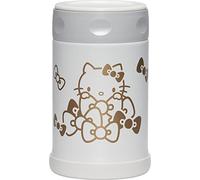 Zojirushi Hello Kitty Bocal alimentaire en acier inoxydable Blanc 500 ml | Bocal isotherme de 500 ml, acier inoxydable 18/8, large ouverture de 2,5, conserve la chaleur 147 degrés F/6 heures, sans BPA