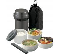 ZOJIRUSHI SL-JAF14-HG Thermos à lunch 1,23 l graphite