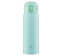 Zojirushi SM-WA48-GL Bouteille d'eau, tasse en acier inoxydable, sans couture, 0,48 l, vert pomme