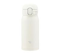 Zojirushi SM-WS36-WM - Tasse en acier inoxydable, 350 ml, couleur : Blanc mat