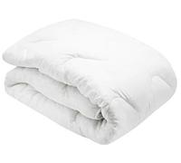 ZOLLNER Couette ignifugée, Couette d'hiver, 240x220 cm, Lavable, Blanc