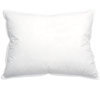 ZOLLNER Oreiller de Plumes Premium avec Duvet - Made in Germany - Convient aux Personnes allergiques - Housse en Coton Mako de qualité supérieure - Lavable à 60°C - 70x90 cm - qualité hôtelière
