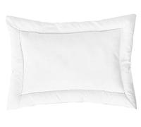 ZOLLNER Oreiller Plat pour Les Petits Enfants - Convient aux Personnes allergiques - Tissu mélangé - Lavable à 95°C - 40x60 cm - qualité hôtelière