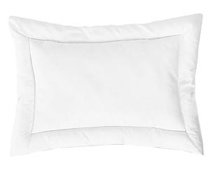 ZOLLNER Oreiller Plat pour Les Petits Enfants - Convient aux Personnes allergiques - Tissu mélangé - Lavable à 95°C - 40x60 cm - qualité hôtelière