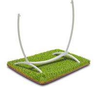 Zolta Support pour hamac - Support 2en1 - Support pour un hamac ou un fauteuil suspendu - 350cm / 127cm - Blanc