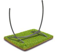 Zolta Support pour hamac - Support 2en1 - Support pour un hamac ou un fauteuil suspendu - 350cm / 127cm - Gris