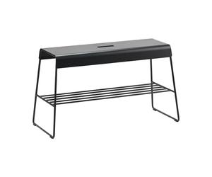 Zone Denmark Banc avec étagère A-bench outdoor 45 cm Black