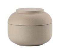 Zone Denmark Bocal avec couvercle Sensu Ø10.5x7.5 cm Taupe