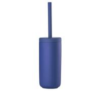 Zone Denmark - Brosse Toilettes WC Ume - 10 x 38,7 cm - Grés - Design Japonais ÉLéGant - Coupe Interne pour Drainage ́- Bleu Indigo