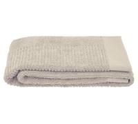ZONE DENMARK Classic Serviette, 50x100 cm, 100% Coton, Serviette de Toilette très absorbante et séchage Rapide, Super Douce, Sand