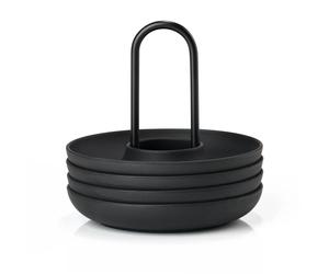 Zone Denmark Coquetiers avec support Singles. lot de 4 Black