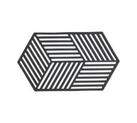Zone Denmark Dessous de plat Hexagon grand Black