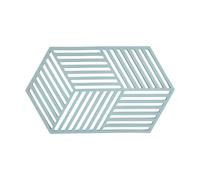 Zone Denmark Dessous de plat Hexagon grand Fog blue