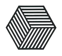 Zone Denmark Dessous de plat Hexagon noir