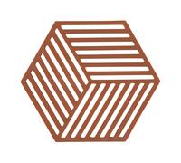Zone Denmark Dessous de plat Hexagon Terracotta