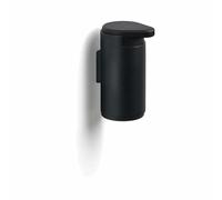 Zone Denmark distributeur de savon Rim, avec support mural, doseur de savon, distributeur de dosage, aluminium / ABS, Black, 200 ml, 14645