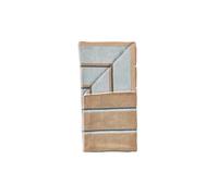 Zone Denmark Serviette de sauna Camel-ice blue-olive green. 70x140 cm