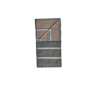 Zone Denmark Serviette de sauna Olive green-taupe-blue fog. 70x140 cm