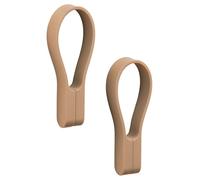 ZONE DENMARK - Loop Magnet - lot de 2 sangles magnétiques - porte-torchons, porte-serviettes en silicone & aimants puissants - accroche sur tout - facile à̀ installer et retirer - mandarine (orange)