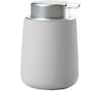Zone Denmark – Distributeur de savon Nova – porcelaine 0,25 L, 8 x 11,5 cm, gris clair