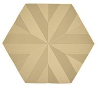 Zone Denmark Ori Dessous-de-Plat, 16 x 14 x 0,8 cm, Kaki Flake