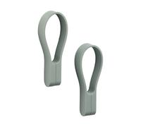 Zone Denmark Porte-serviettes magnétique Loop. Lot de 2 Matcha green