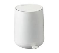 Zone Denmark Poubelle à pédale 5 l blanc