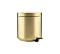 ZONE DENMARK Poubelle à pédale de salle de bain UME BRASS 19,5x22cm Or or