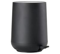 Zone Denmark Poubelle salle de bain Nova 331971 3 L ronde à pédale ABS Noir H23×Ø20,5cm