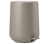Zone Denmark Poubelle à pédale Nova 5 l – Design scandinave – Taupe