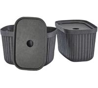 Zone Denmark Pulp récipient de salle de bain noir 31770
