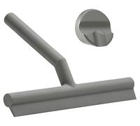Zone Denmark Raclette de Douche en Silicone et Plastique - 21 x 17 cm - Gris
