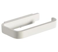 Zone Denmark Support pour papier toilette Rim – Blanc, aluminium – 14,6 x 8,4 x 2 cm