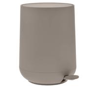 Zone Denmark Seau à cosmétiques 5L Seau de bain Seau à pédale Poubelle à pédale taupe