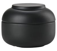 Zone Denmark Sensu Pot avec couvercle Dia 10 x 7,5 cm Noir