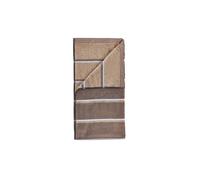 Zone Denmark Serviette de sauna Taupe-camel-sky blue. 70x140 cm