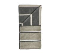 Zone Denmark Serviette de sauna Eucalyptus-olive green-soft grey. 50x100 cm