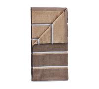 Zone Denmark Serviette de sauna Taupe-camel-sky blue. 50x100 cm