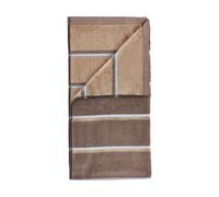 Zone Denmark Serviette de sauna Taupe-camel-sky blue. 70x140 cm