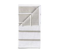 Zone Denmark Serviette de sauna White-soft grey-eucalyptus. 50x100 cm