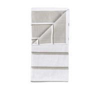 Zone Denmark Serviette de sauna White-soft grey-eucalyptus. 70x140 cm