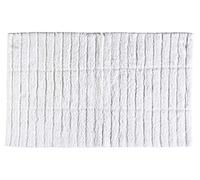 ZONE DENMARK Tiles Tapis de Bain en Coton Blanc 80 x 50 cm